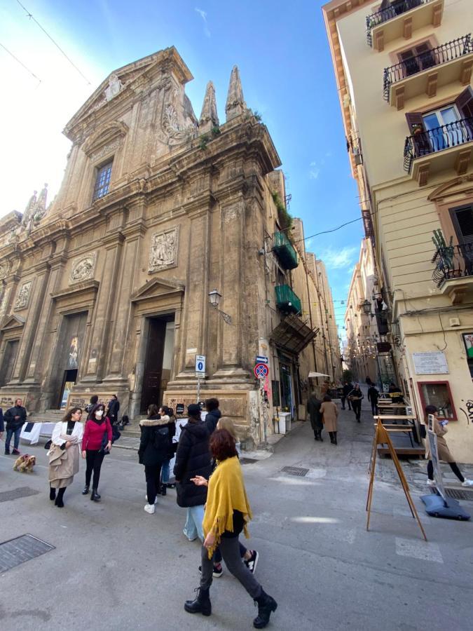 Appartamento In Centro Storico A Palermo Vicino La Cattedrale Exterior foto